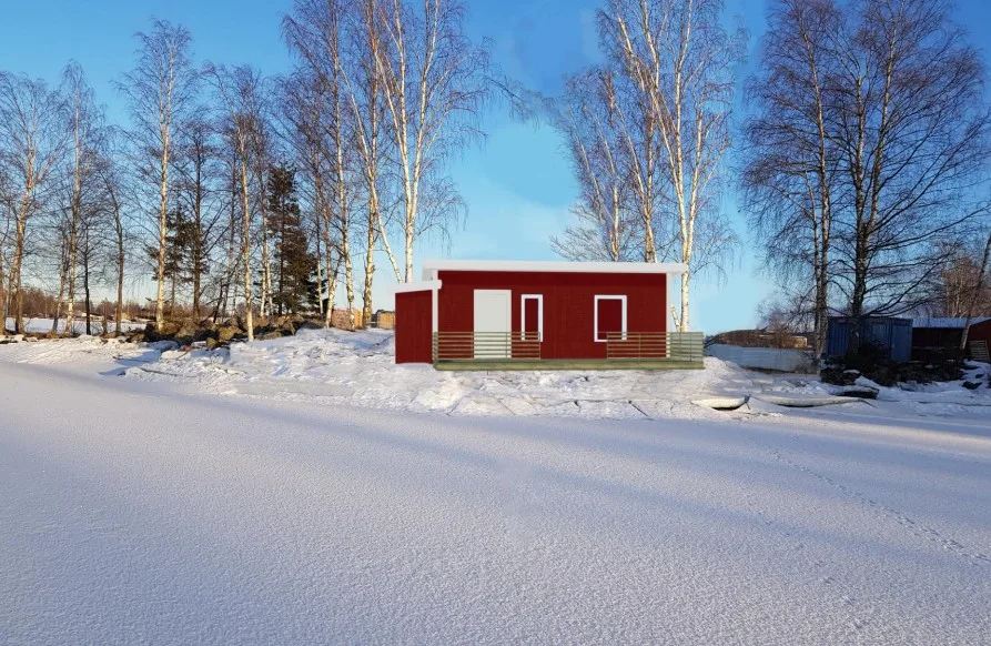 Nytt Kallbadhus vid Väsmans Strand kallbadhus ideskiss väsmans strand ludvika